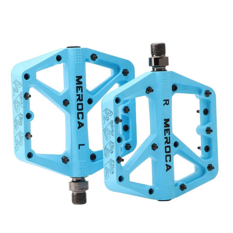 Bicycle Pedals Road Mountain Bike Pedal Seal Bearing Nylon Fiber Ultralight Cycling Pedals Bicycle Accessories