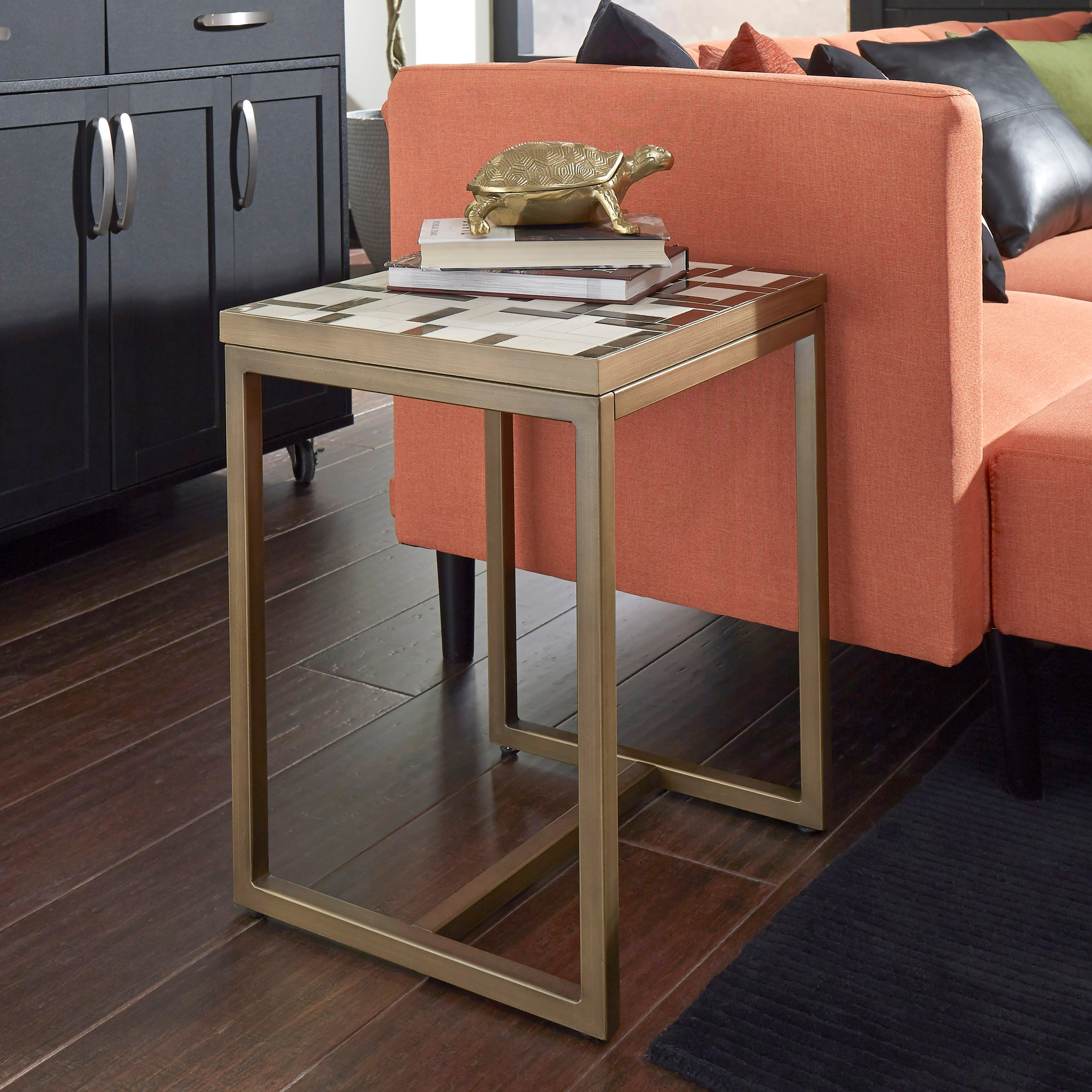 Geometric II End Table by Homestyles