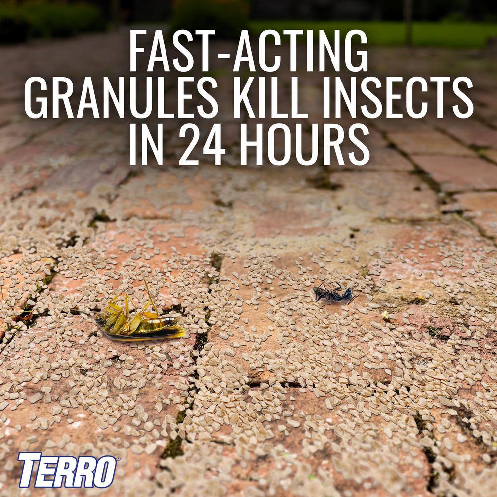 TERRO 3 lb. Outdoor Ant Killer Plus Multi-Purpose Insect Control Granules Shaker Bag T901-6