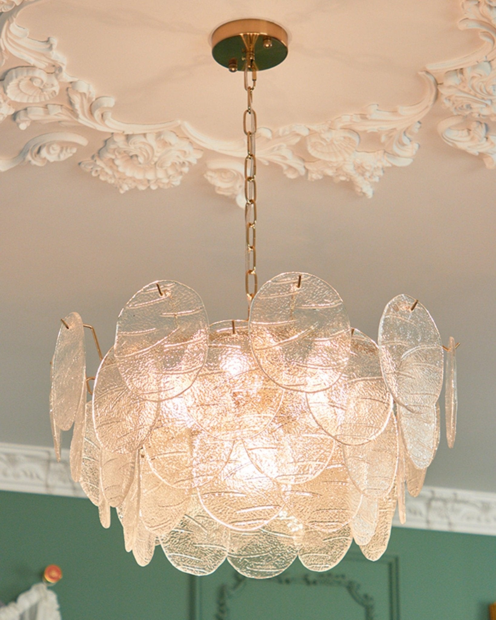 Victorian Disc Chandelier