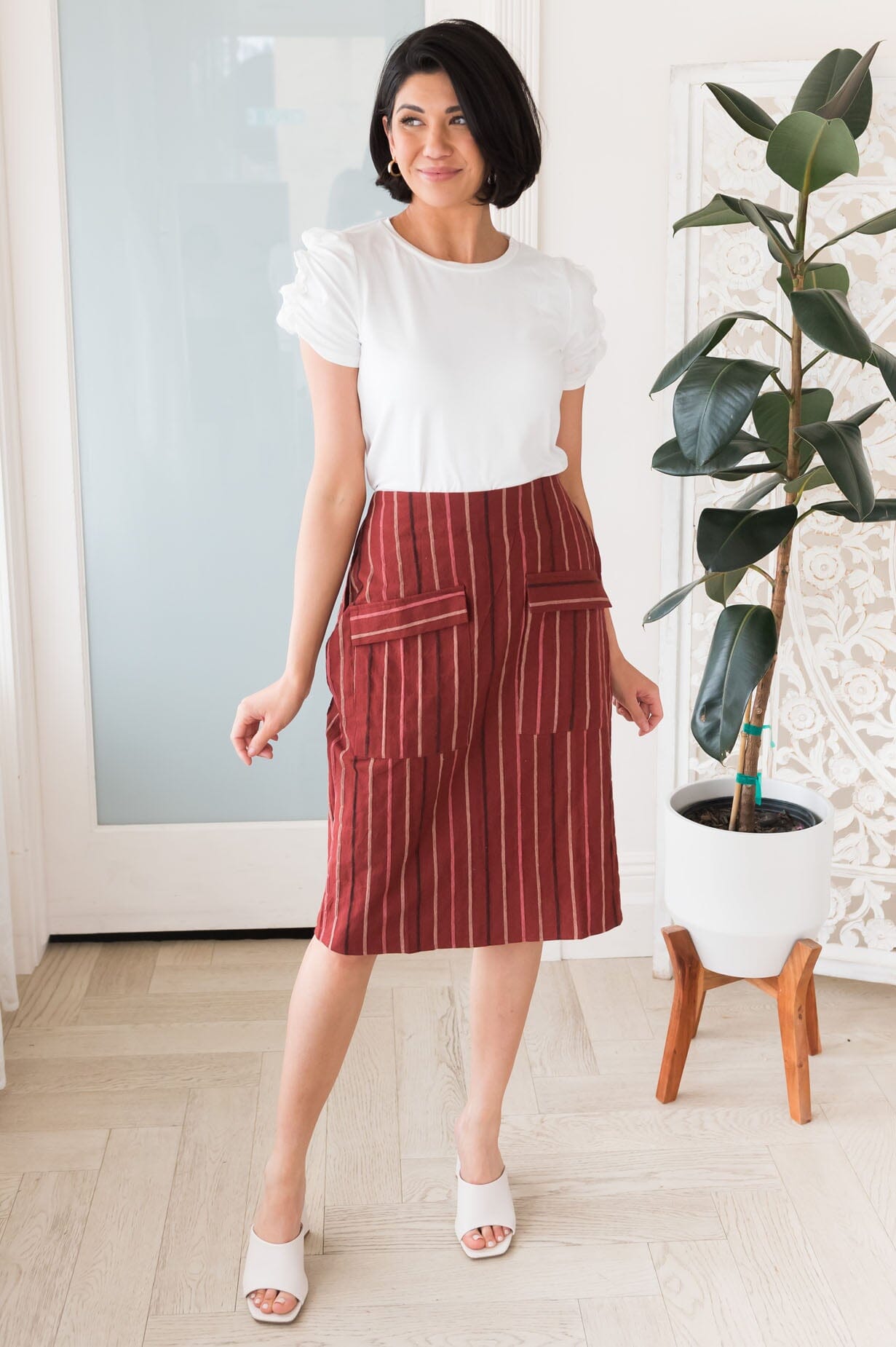 Rising Sun Modest Skirt