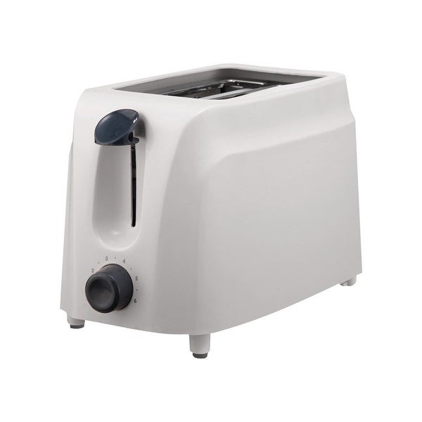 2 Slice Toaster in White