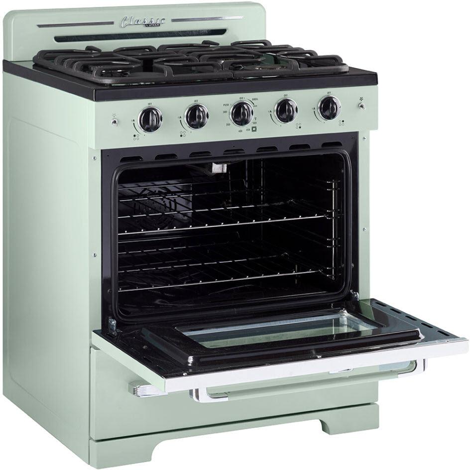 Unique Appliances 30-inch Freestanding Gas Range with Convection Technology UGP-30CR LG