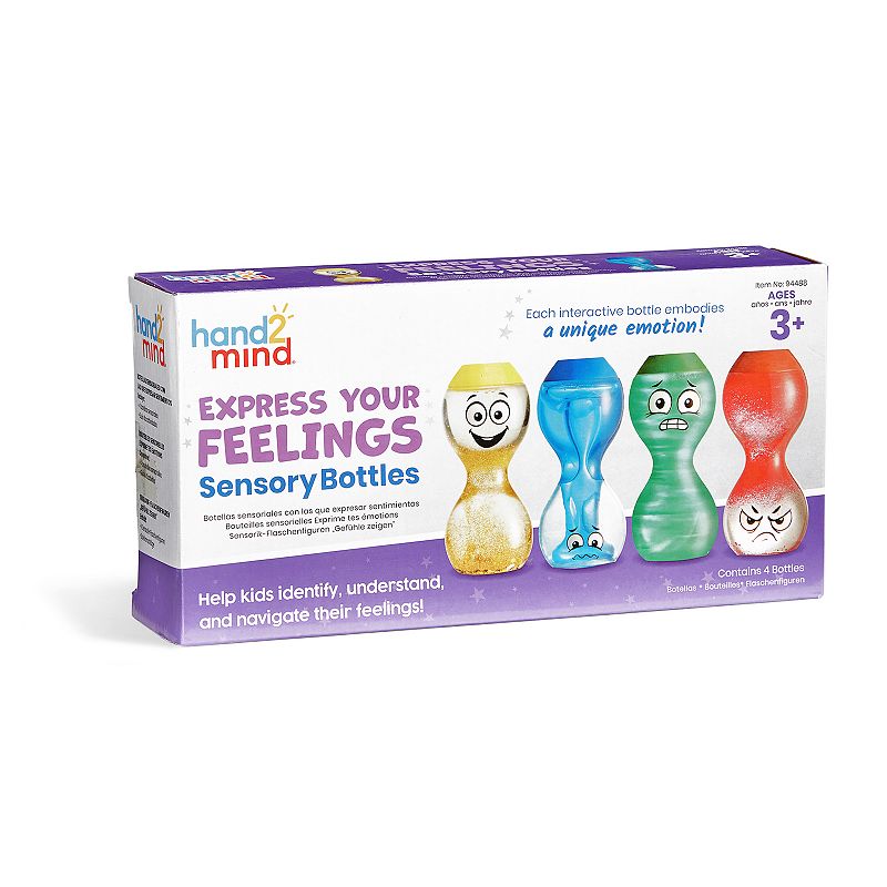 hand2mind Express Your Feelings Sensory Bottles