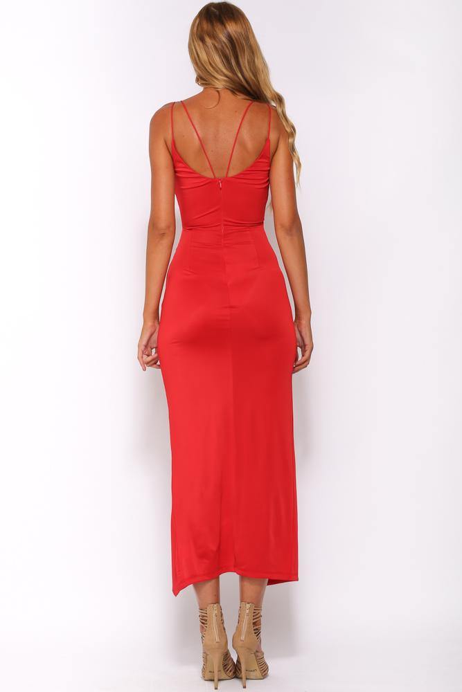 Love On Fire Dress Red