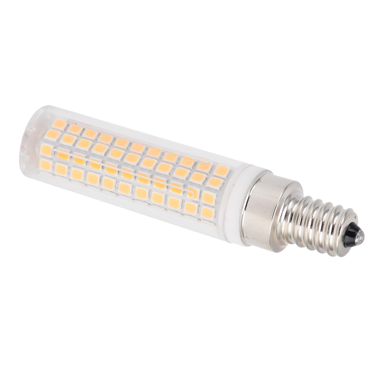 E12 Bulb LED Corn Lamp 1200LM 136LED Dimmable Bulb for Chandelier Ceiling Light Wall Lamp 110arm White