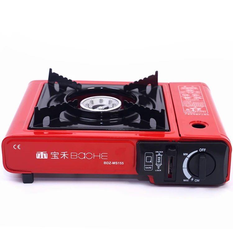 CE Outdoor Cooker Gas Stoves Single Burner Picnic Butane Gas Portable Kitchen Cassette Gas Stove