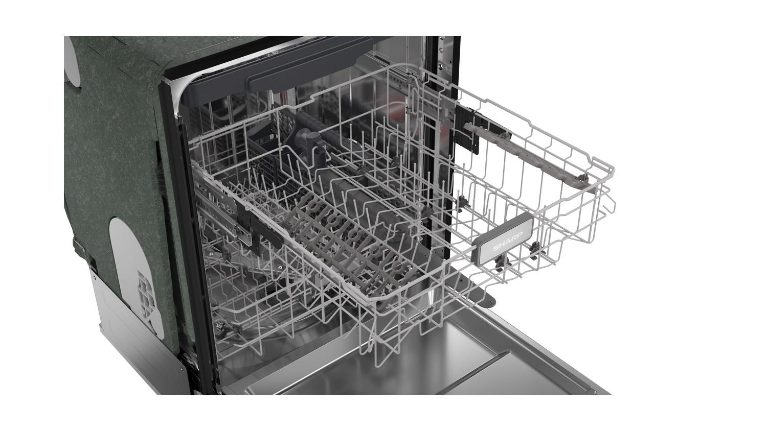 Sharp SDW6888JS 24 In. Slide-In Smart 42 Db Dishwasher