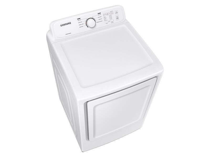 Samsung DVE41A3000W 7.2 Cu. Ft. Electric Dryer With Sensor Dry And 8 Drying Cycles In White