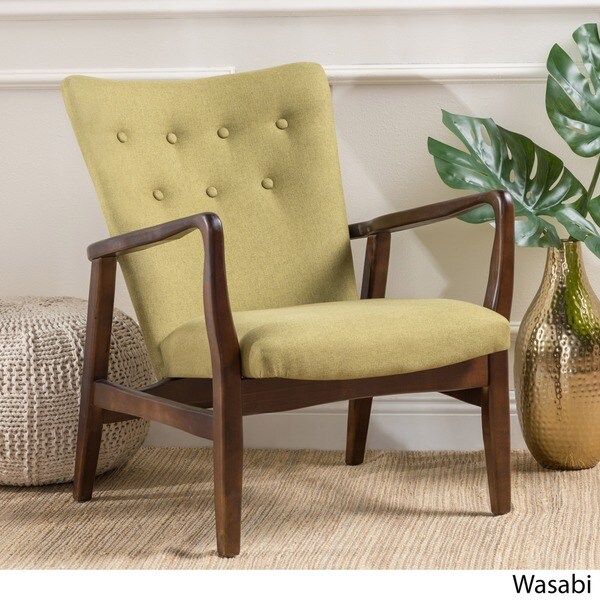 Becker Fabric Arm Chair by Christopher Knight Home