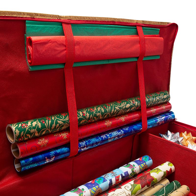 Simplify Holiday Gift Wrap Storage Tote