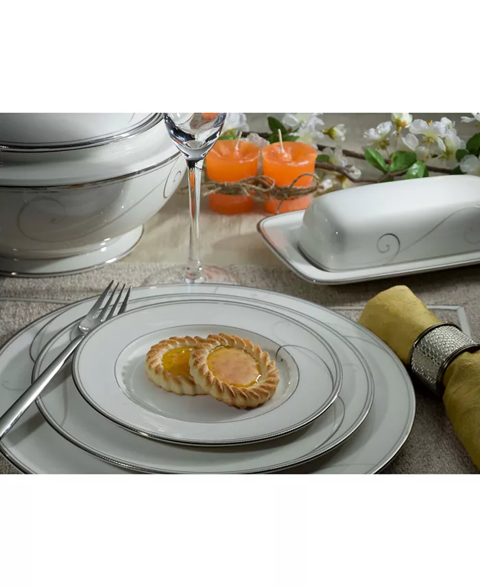 Noritake Platinum Wave Dinnerware Collection