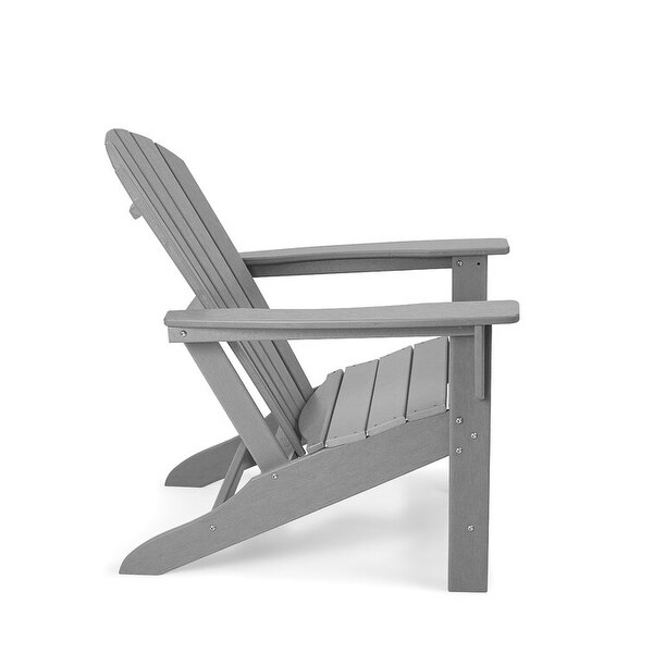 Plastic All Weather Outdoor Patio Foldable Adirondack Chair