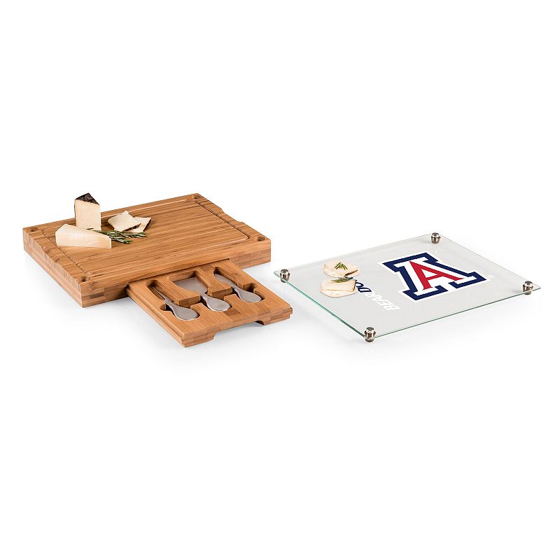 Arizona Wildcats Concerto Glass-Top Cutting Board Set