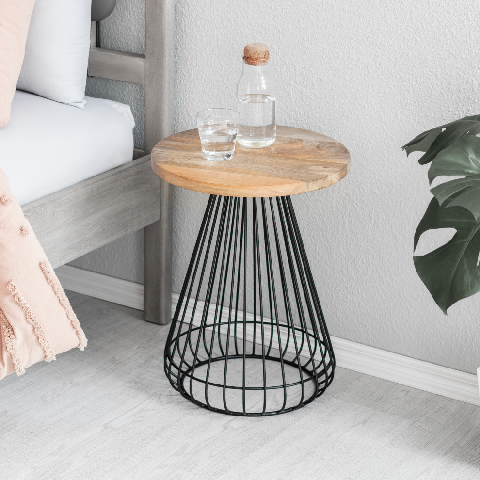 Melody Designer Cage Table   Industrial   Side Tables And End Tables   by MH London  Houzz