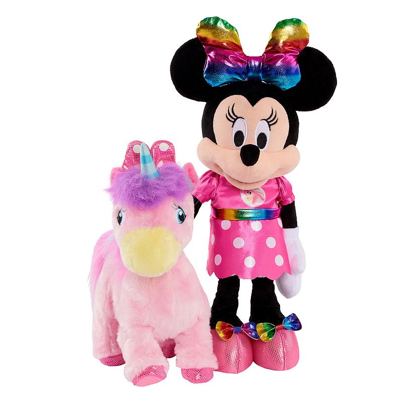 Disney's Minnie Mouse Walk and Dance Unicorn Plush Set