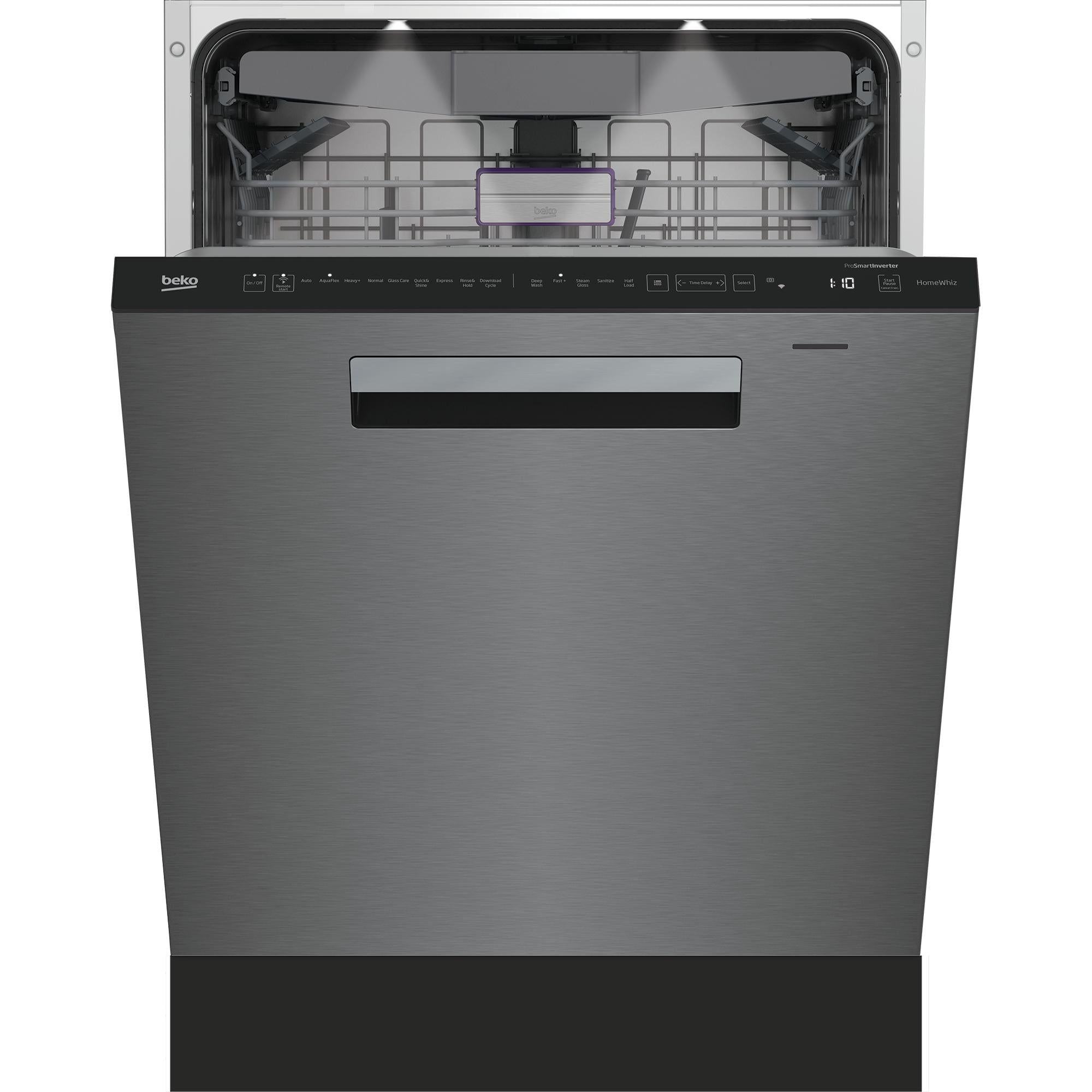 beko 24-inch Built-in Dishwasher with CornerIntense® DDT39434XIH