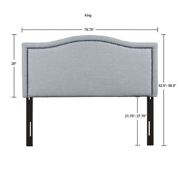 Madison Park Augusta Upholstered Headboard - - 16635722