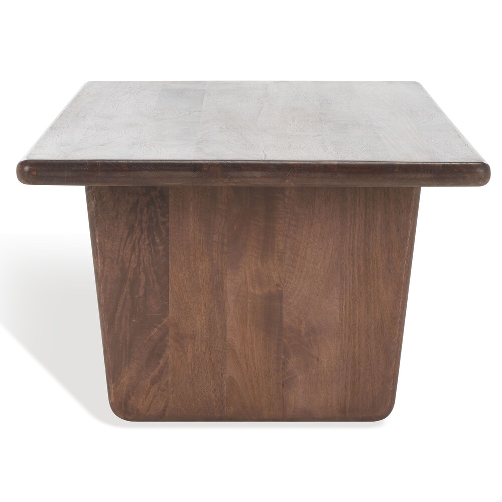 SAFAVIEH Couture Collection Felicity Walnut Wood Coffee Table   44\