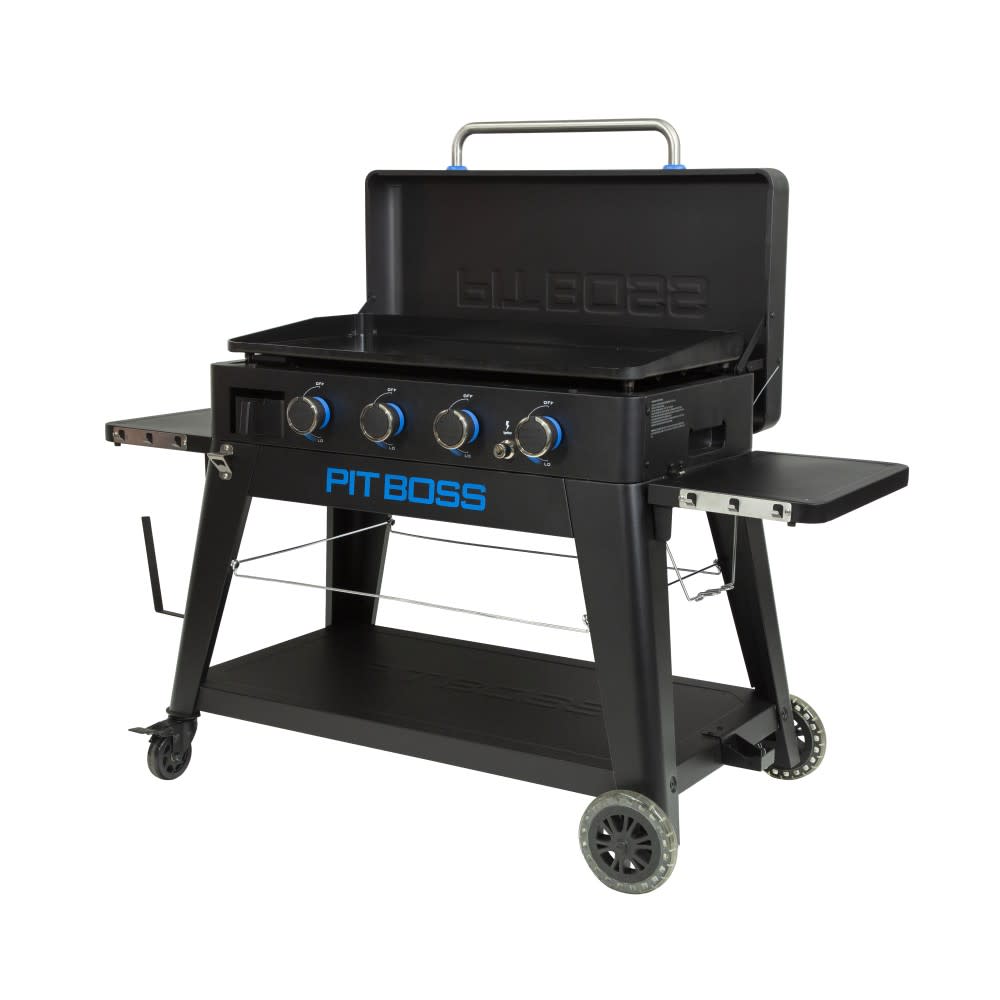 Pit Boss Griddle Propane Gas 4 Burner Ultimate Lift Off ;