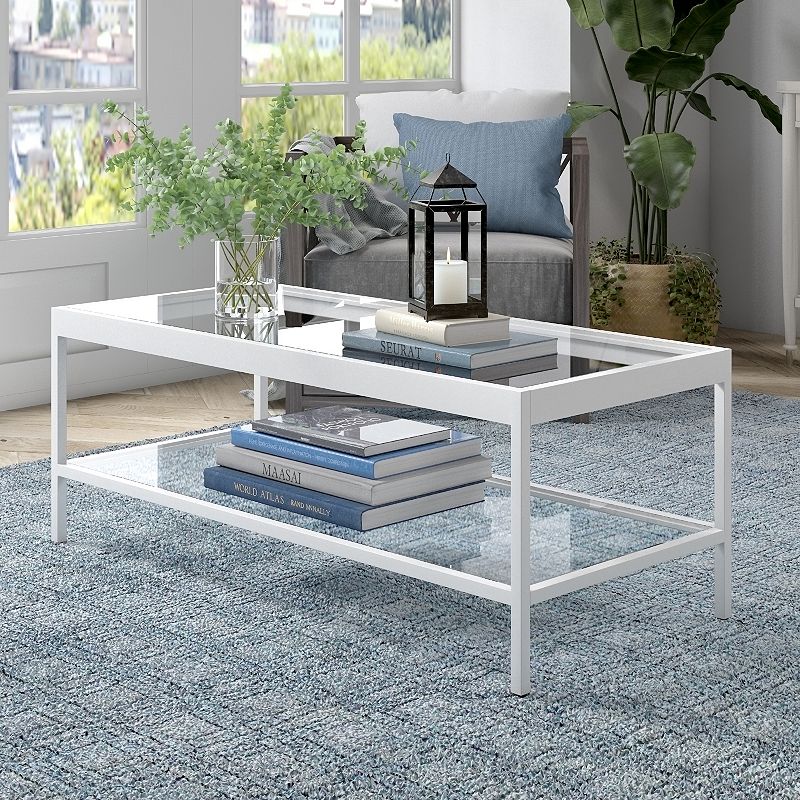 Finley and Sloane Alexis Wide Rectangular Coffee Table