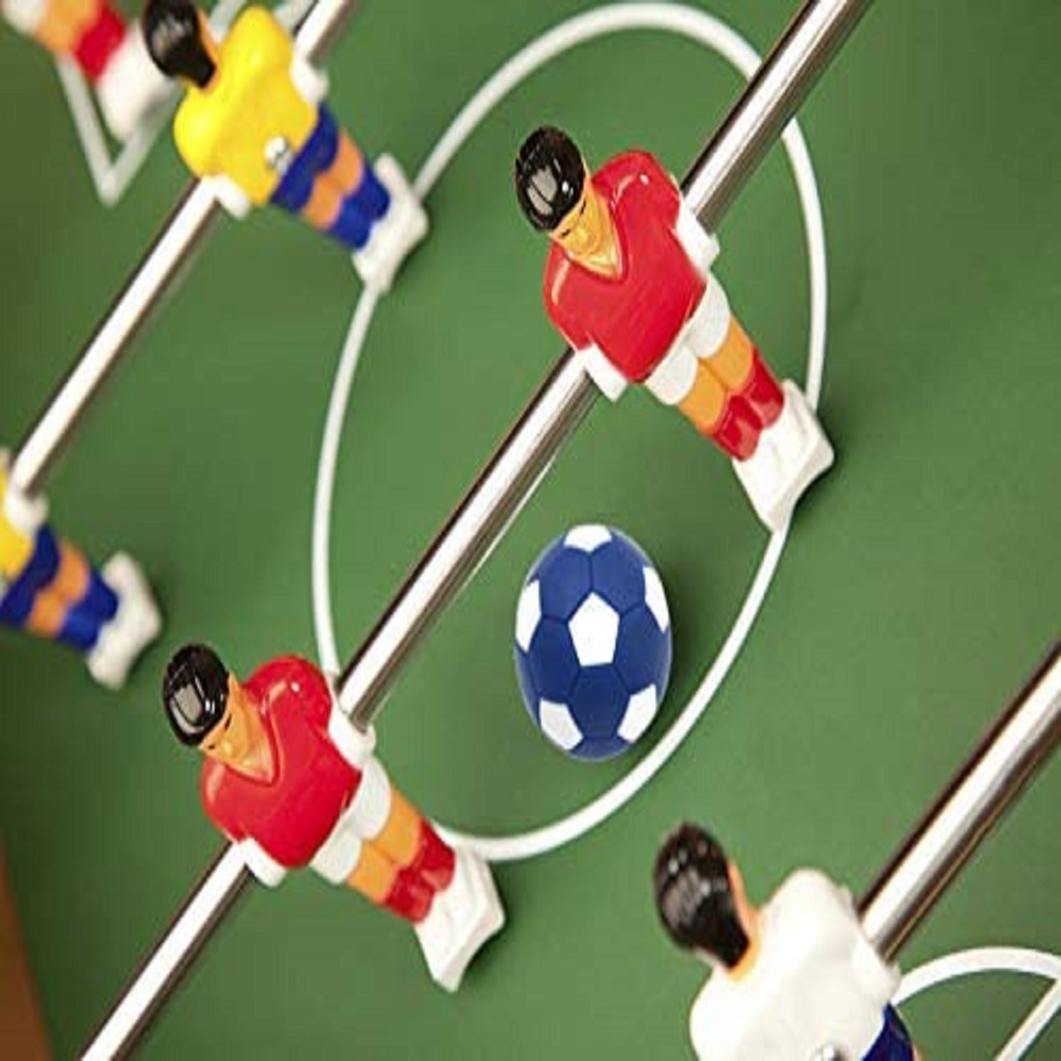 GuassLee 9pcs Foosball Table Balls 1.42 inch for Foosball Tabletop Game Multicolor