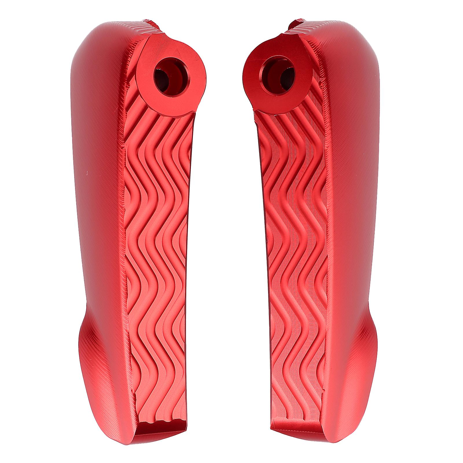 Pair Rear Foot Pegs Pedal Pad Motorcycle Folding Footrest Fit For Vespa Gt/gts/gtvred