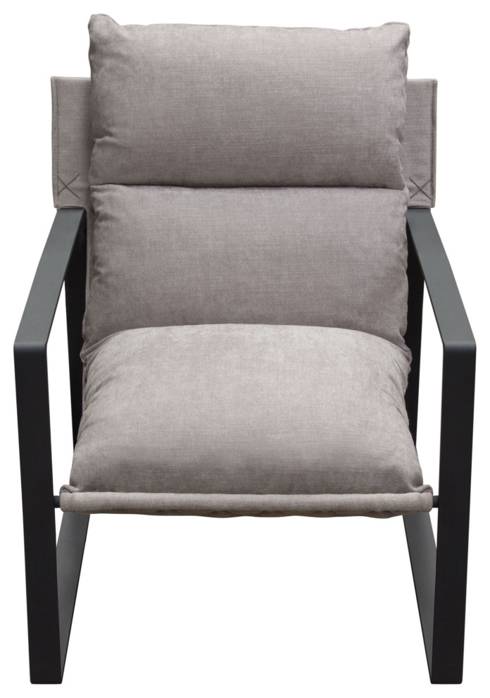 Miller Sling Accent Chair   Contemporary   Armchairs And Accent Chairs   by Morning Design Group  Inc  Houzz