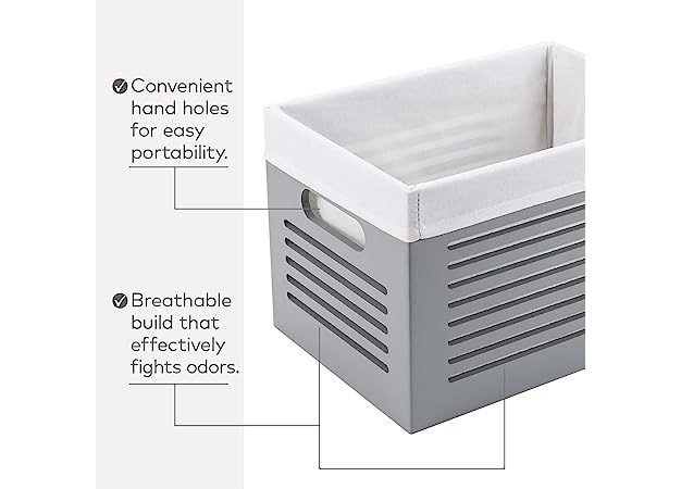 Creative Scents Lined Decorative Bin