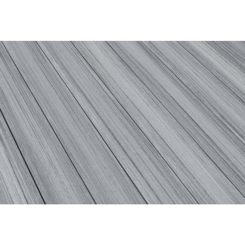 MoistureShield Elevate Alpine Gray 1 in. x 5.4 in. x 12 ft. Grooved Composite Deck Board 13550577