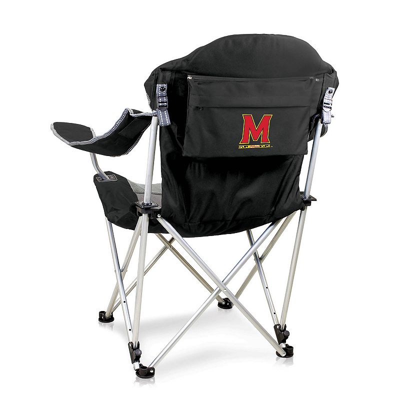 Picnic Time Maryland Terrapins Reclining Camp Chair