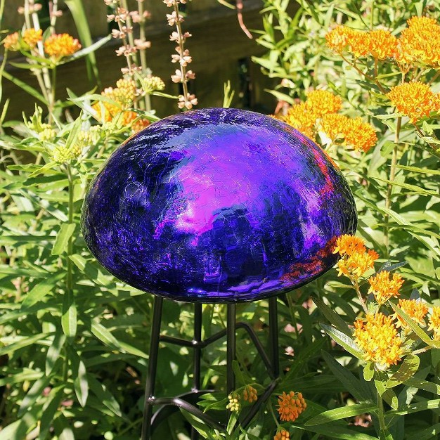 Glass Toadstool Gazing Globe Ball Achla Designs