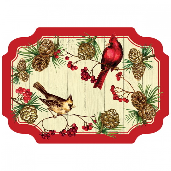 Hoffmaster 856797 Seasonal Placemat and Napkin Com...