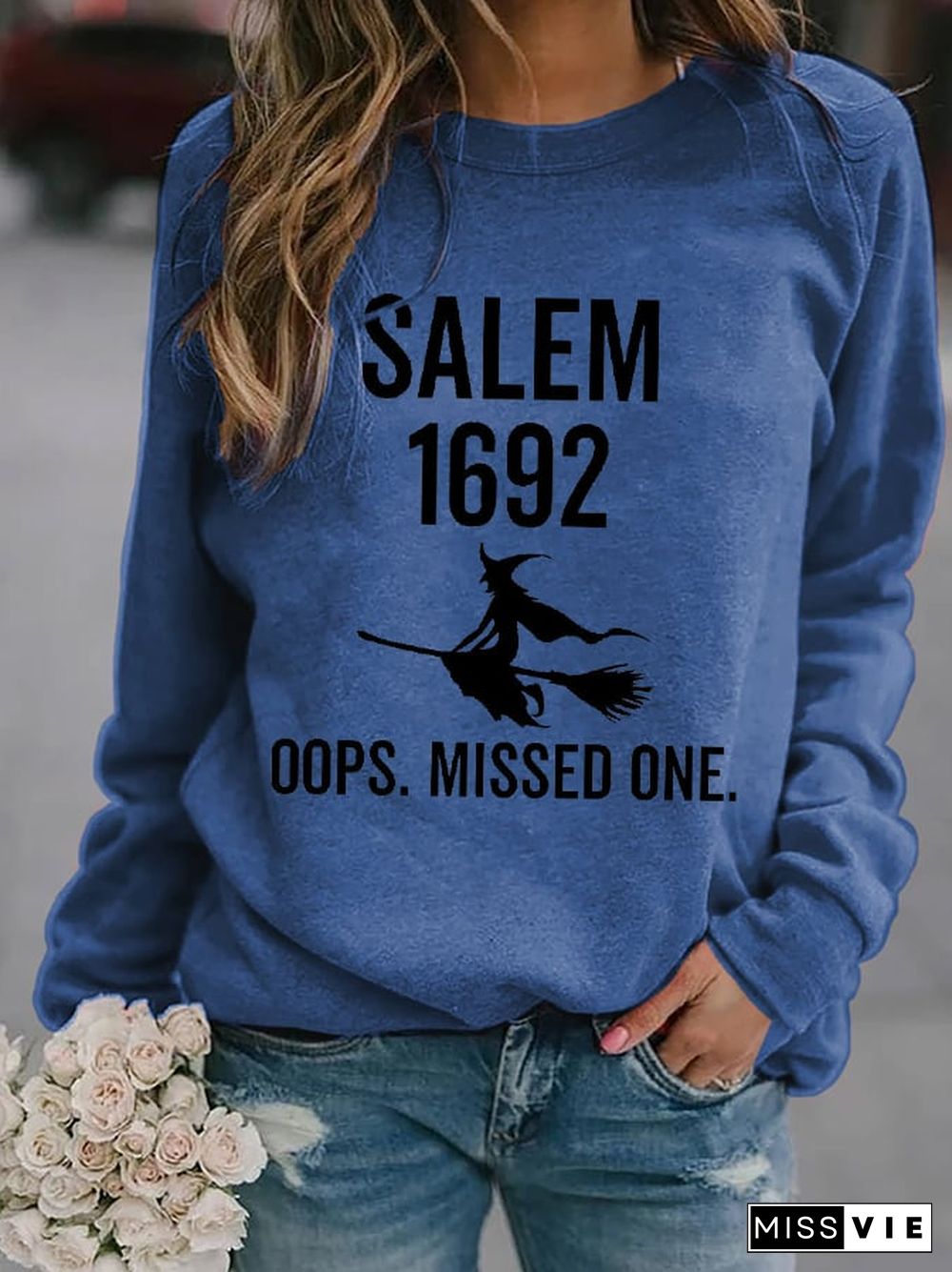 Women's Salem 1692 Ooops.Missed One Sweatshirt