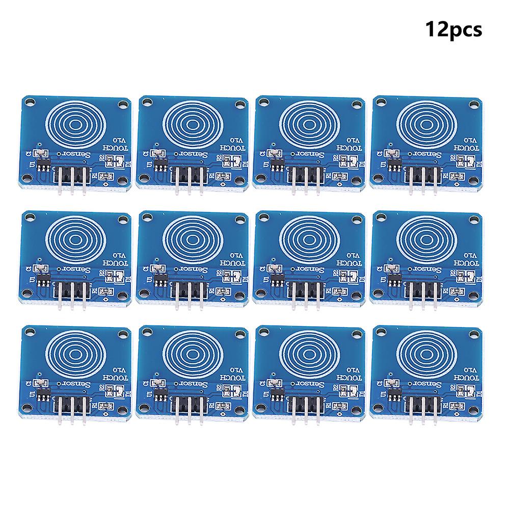 12pcs Ttp223b Digital Touch Switch Sensor Capacitive Touch Tact Switch Module