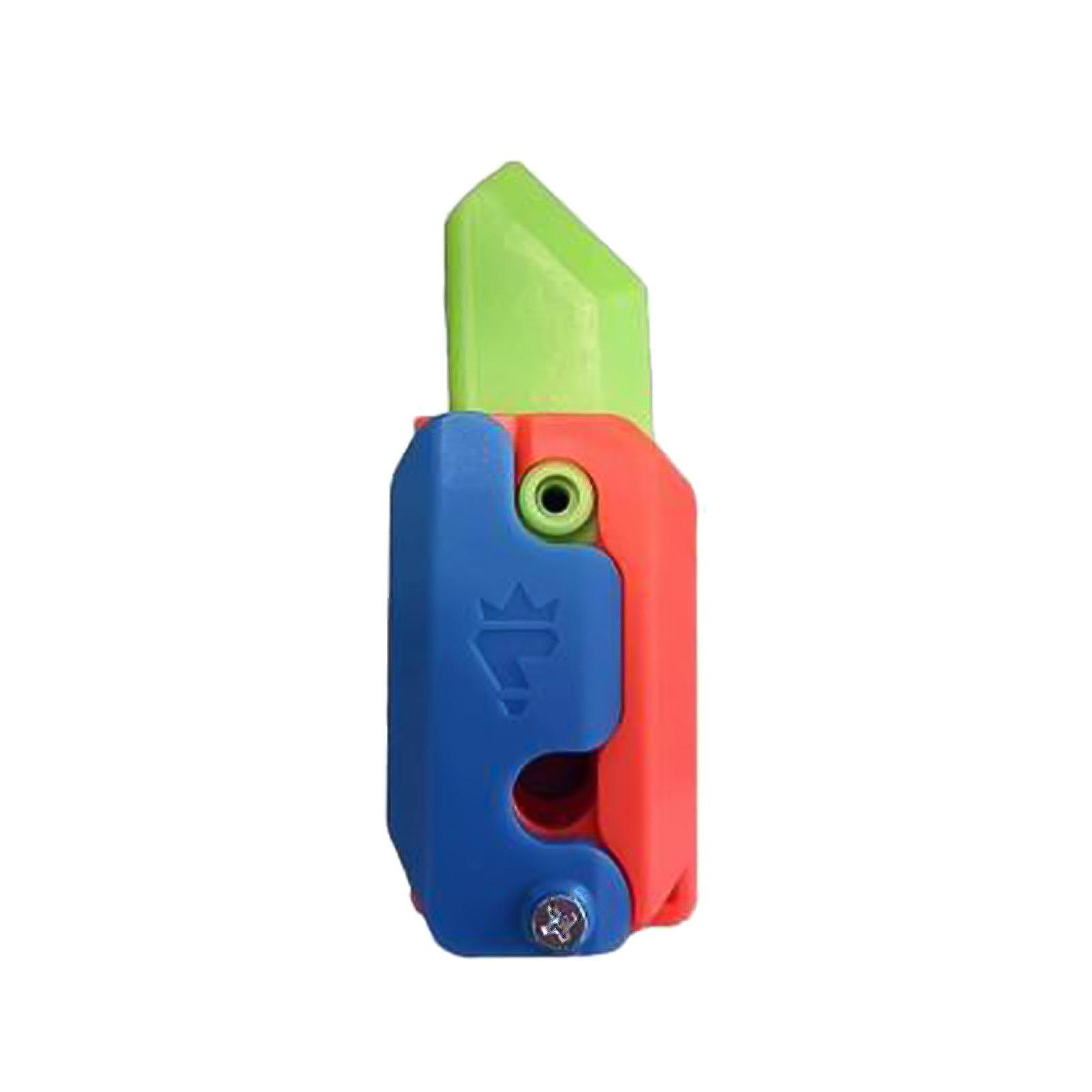 3d Printing Fidget Knife Luminous Small Radish Knife Mini Model For Kids