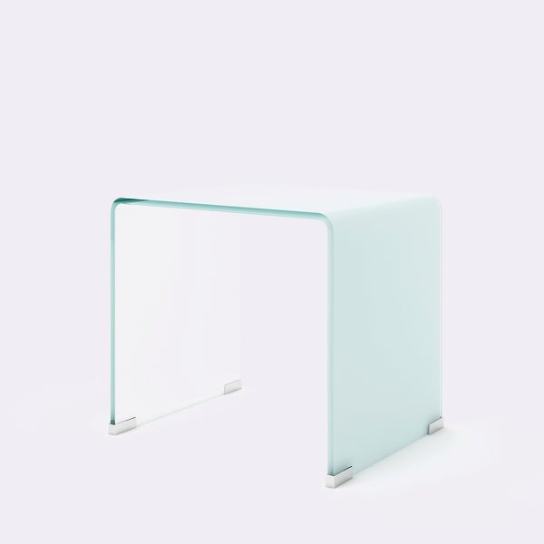 Whole Tempered Glass Side Table