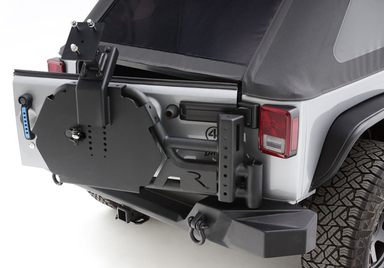 Rampage Tire Carrier for JK Spare Tire Carrier