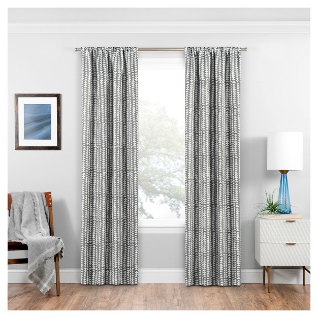 Naya Thermaweave Blackout Curtain Panel Eclipse