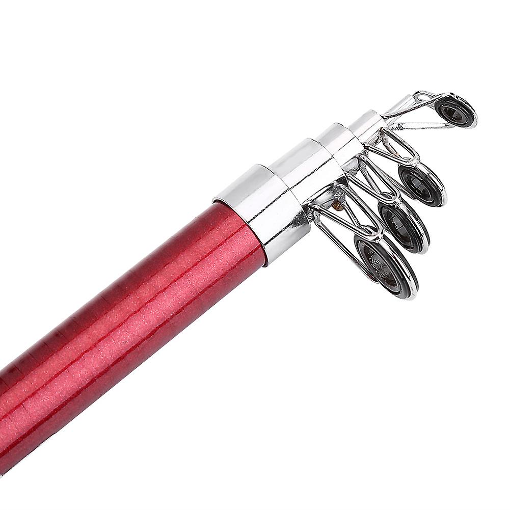 Outdoor Portable Lightweight Casting Telescopic Fishing Rod Reel Tackle Accessory (1.8m)