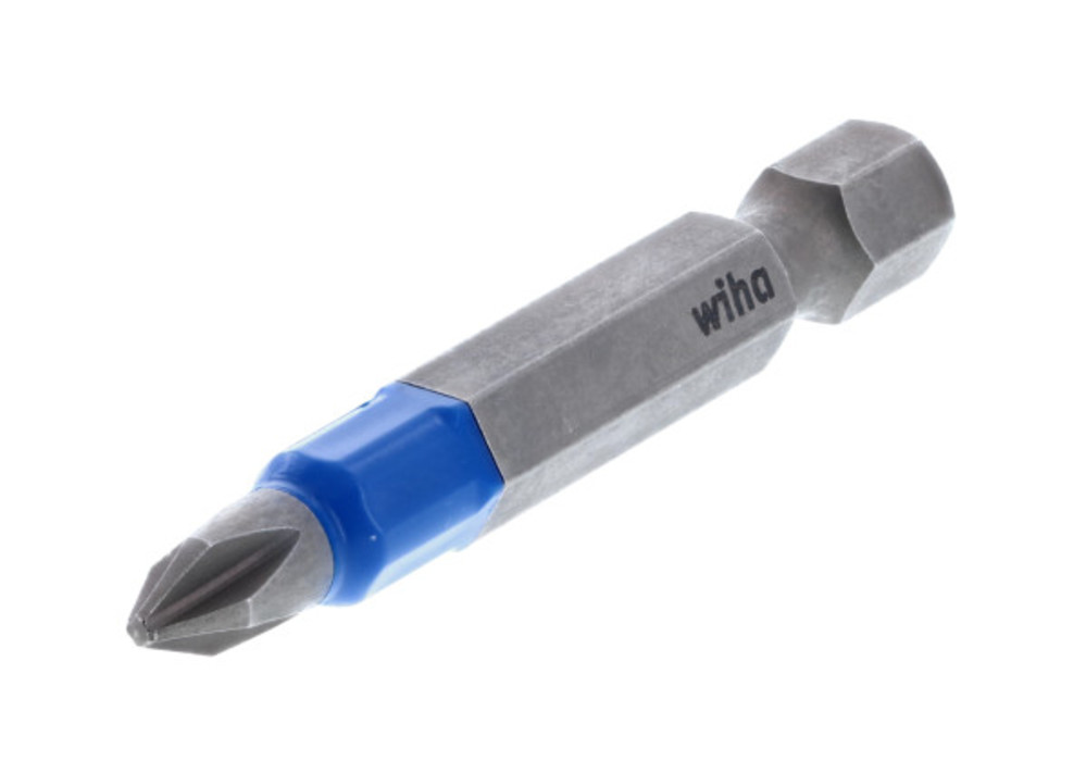 Wiha TerminatorBlue Impact Bit Phillips #1 2 2pk