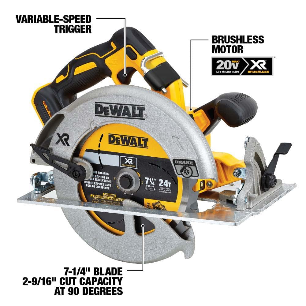 DEWALT 20V MAX Cordless 6 Tool Combo Kit with (2) 20V 5.0Ah Batteries and Charger DCK694P2