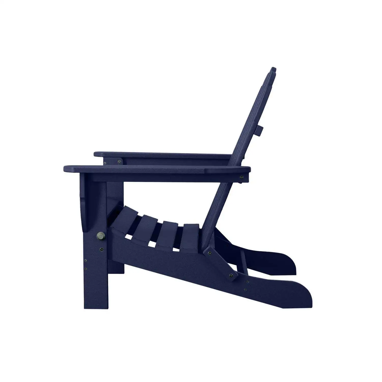 Durogreen Tangent Classic Navy Blue HDPE Frame Adirondack Foldable Chair