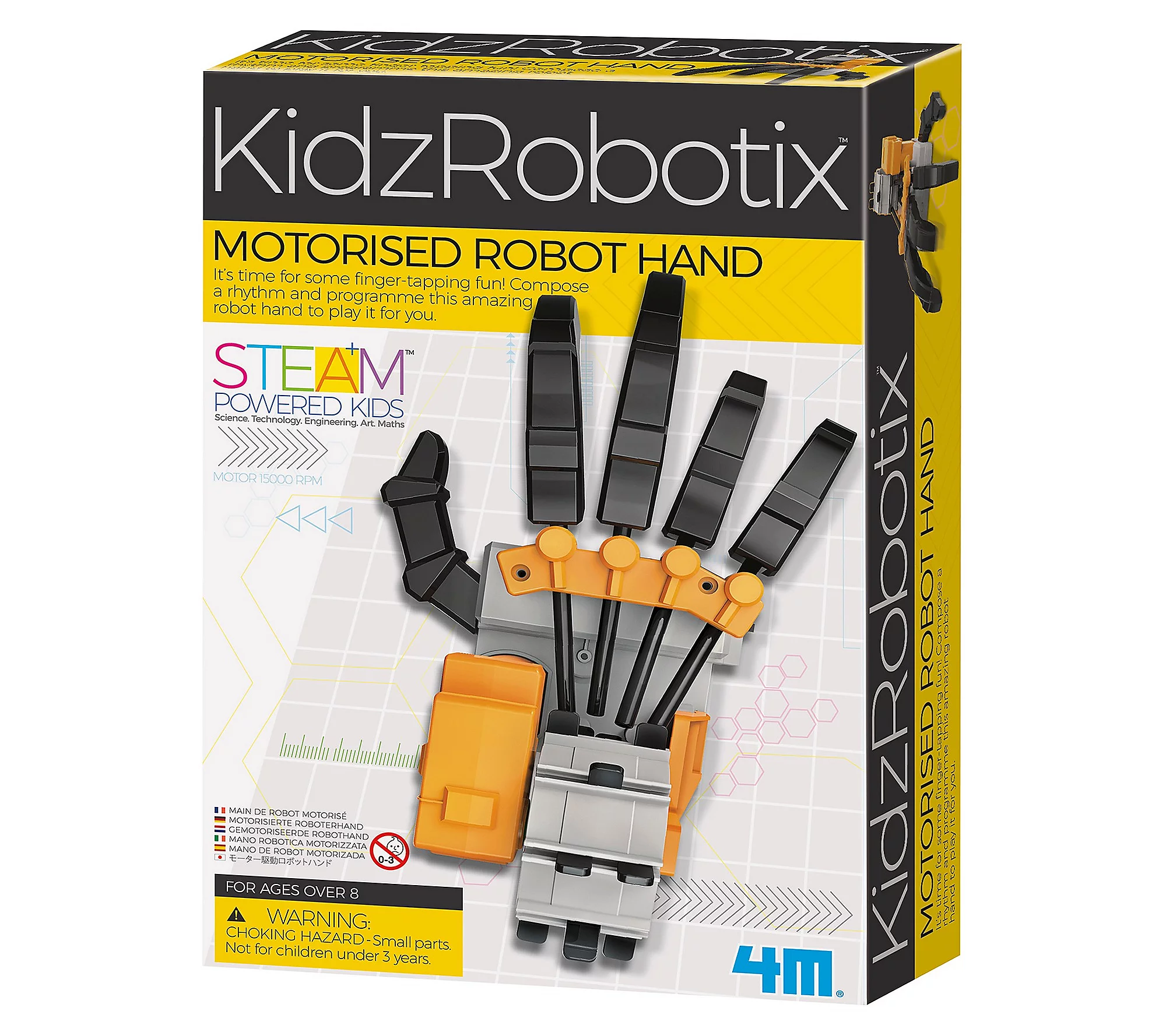 Toysmith Kidzrobotix Motorized Robot Hand Kids Science Kit