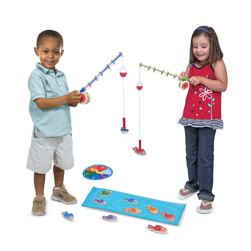 Melissa and Doug Catch and Count Magnetic Fishing Game