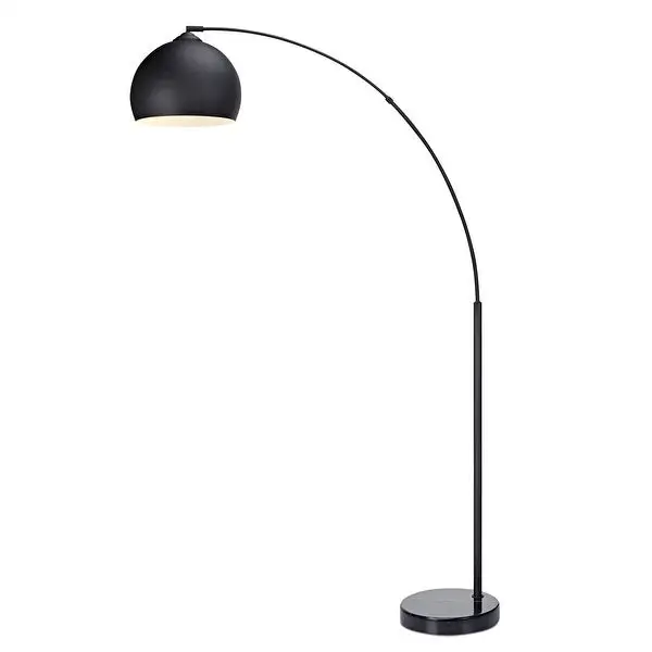 Arquer Arc Metal Floor Lamp with Bell Shade, 67