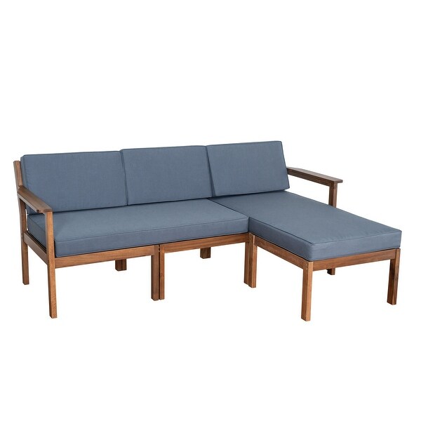 MultiPerson Sofa Set with A Small Table，Suitable for Gardens，Backyards and Balconies