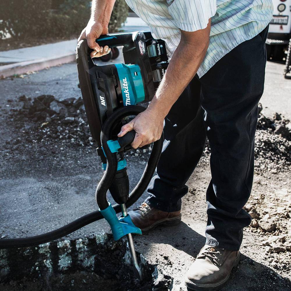 Makita 40V max X2 XGT 80V max Brushless Cordless 28 lb. AVT Demolition Hammer Kit AWS 4.0Ah GMH02PM