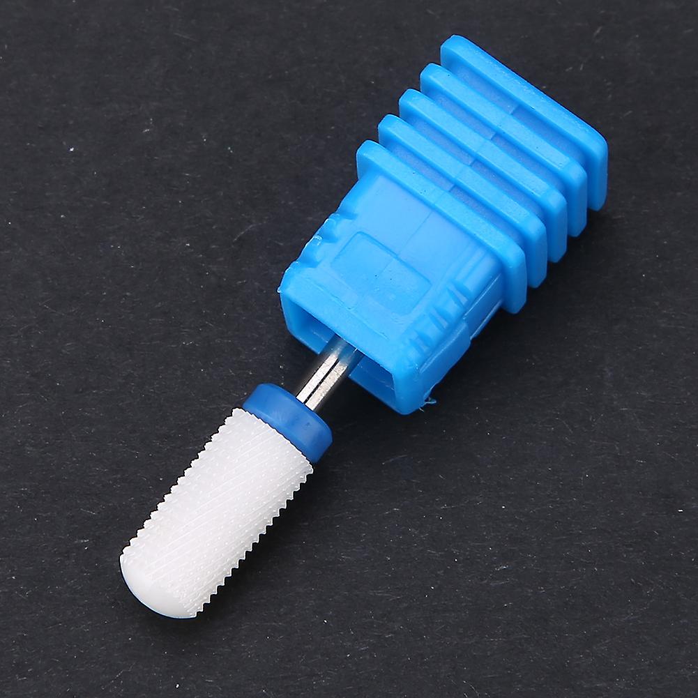 5 Type Of Ceramic Cylinder Shape Grinding Head Nail Drill Bit For Manicure Drills Machine 03#