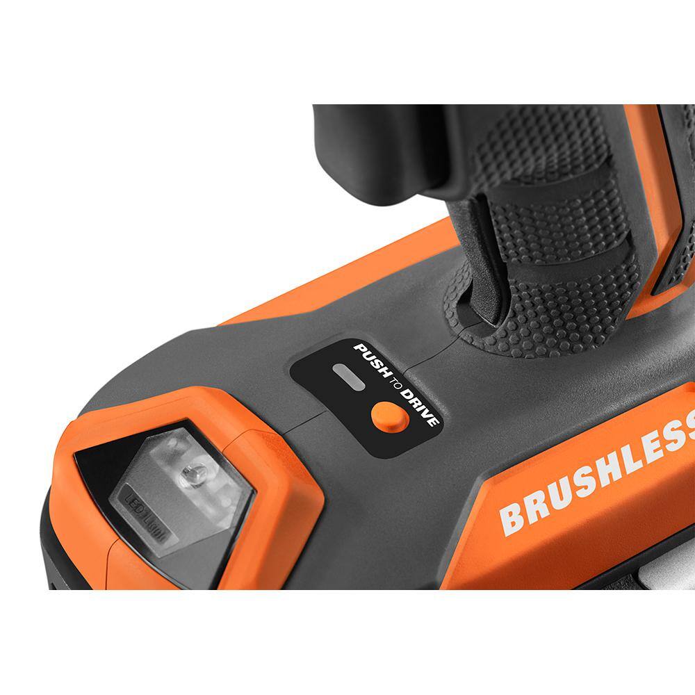 RIDGID 18V Brushless Cordless Drywall Screwdriver with Collated Attachment (Tool Only) R86630B